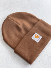 Load image into Gallery viewer, Carhartt Brown Watch Hat - Youth Size - Age 5+ years
