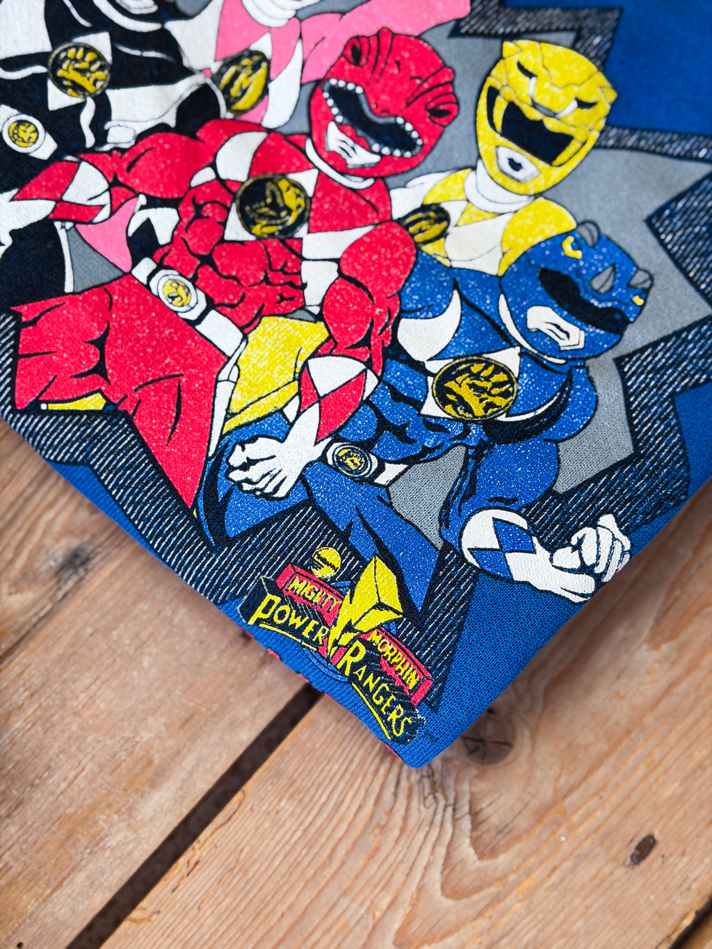 Vintage Power Rangers Sweatshirt - Age 6-7 years