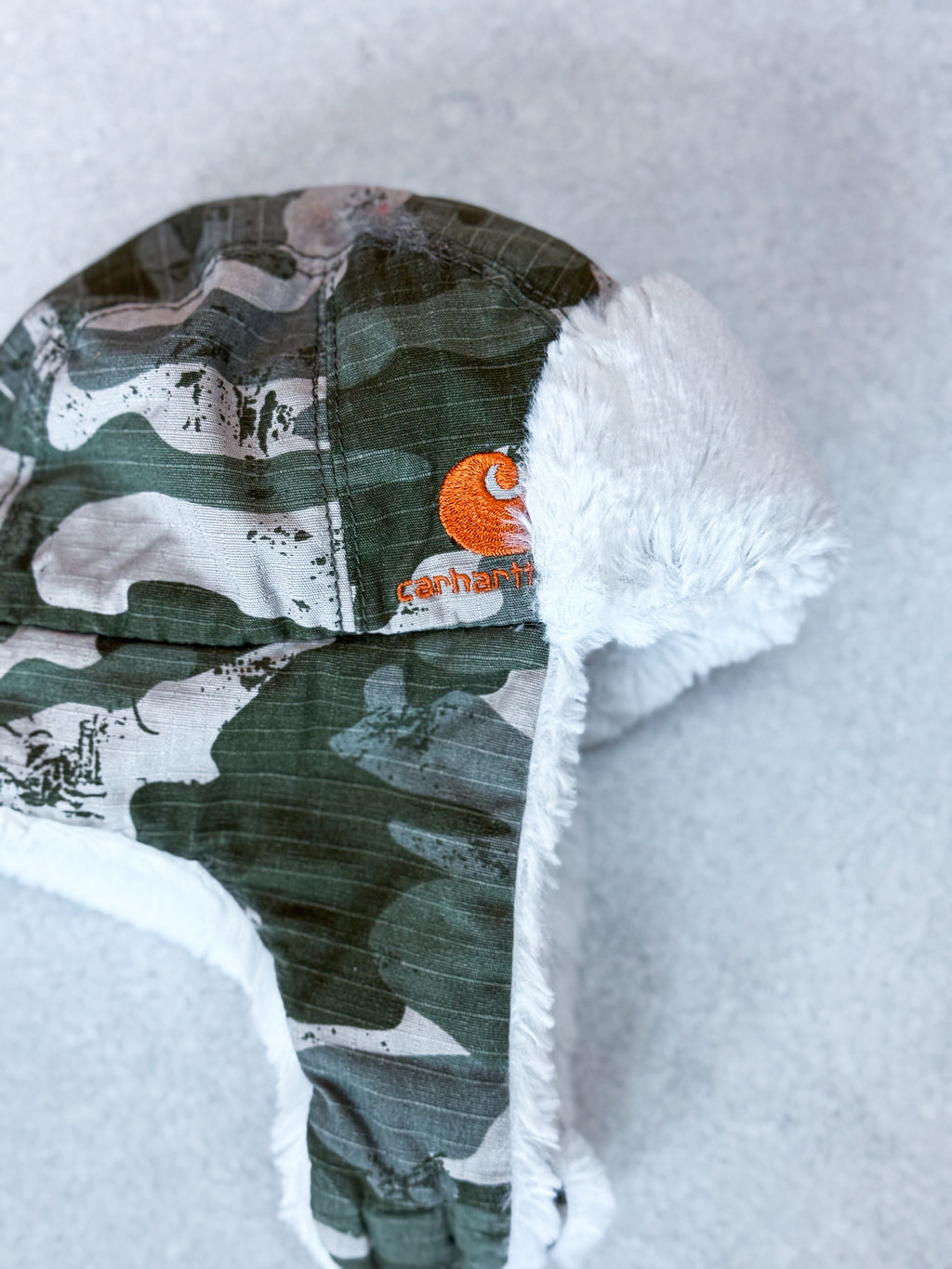 Carhartt Camouflage Trapper Hat - Age 0-12 months