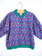 Vintage Geometric Block Print Two Piece - Age 2-3 years