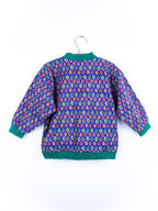 Vintage Geometric Block Print Two Piece - Age 2-3 years