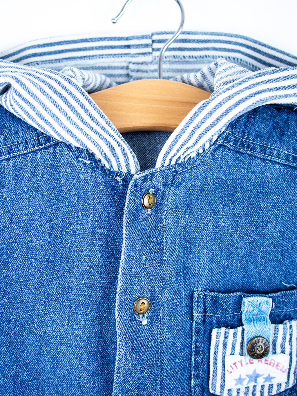 Vintage Little Rebels Cut Off Denim Vest - Age 2T