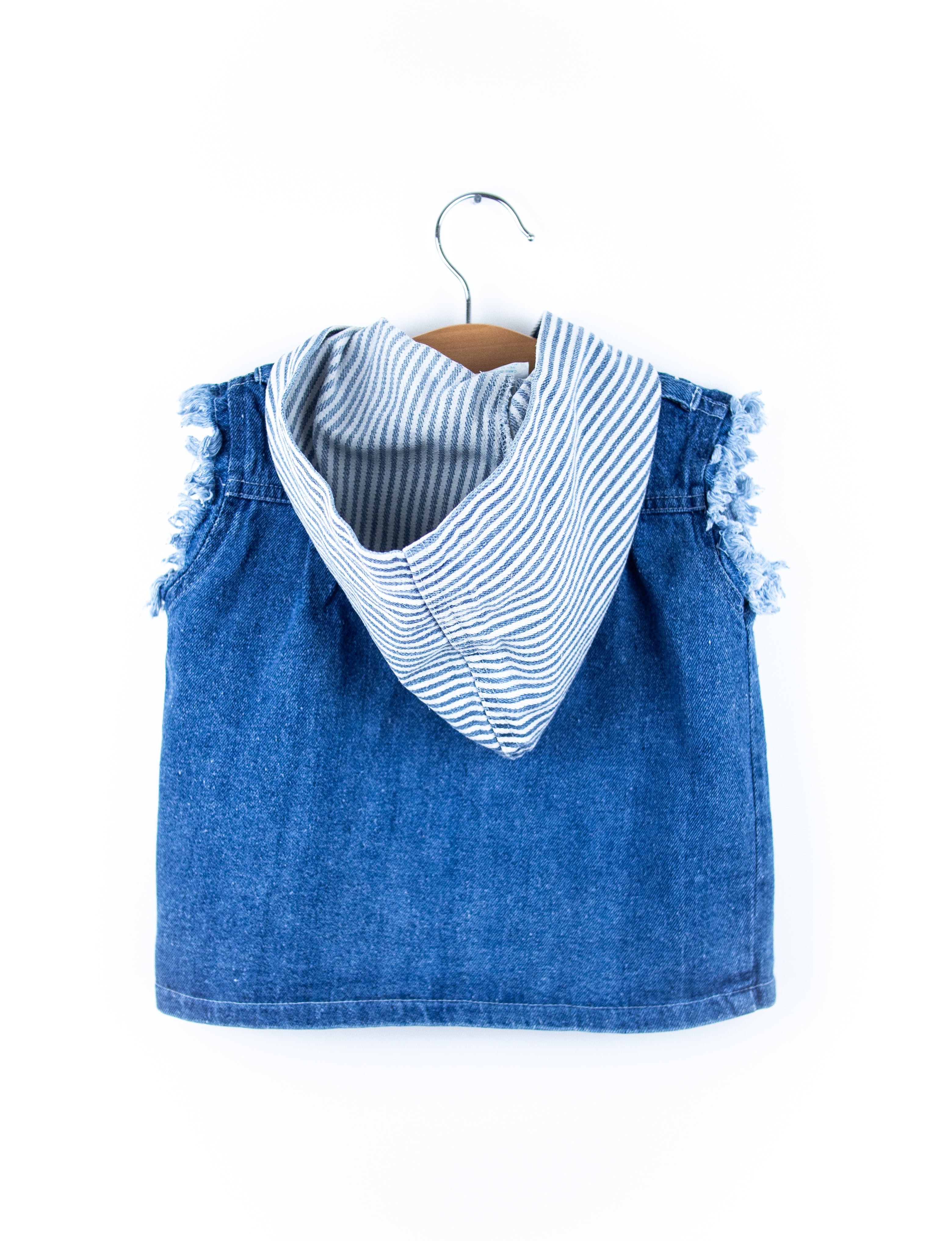 Vintage Little Rebels Cut Off Denim Vest - Age 2T