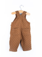 Carhartt Brown Quilted Jersey Dungarees