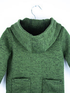 Carhartt`Forest Green Marl Knit Snowsuit - Age 3-6 months
