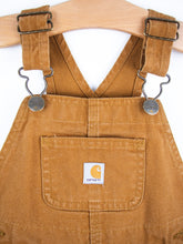 Load image into Gallery viewer, Carhartt Brown Canvas Dungarees - Age 2T
