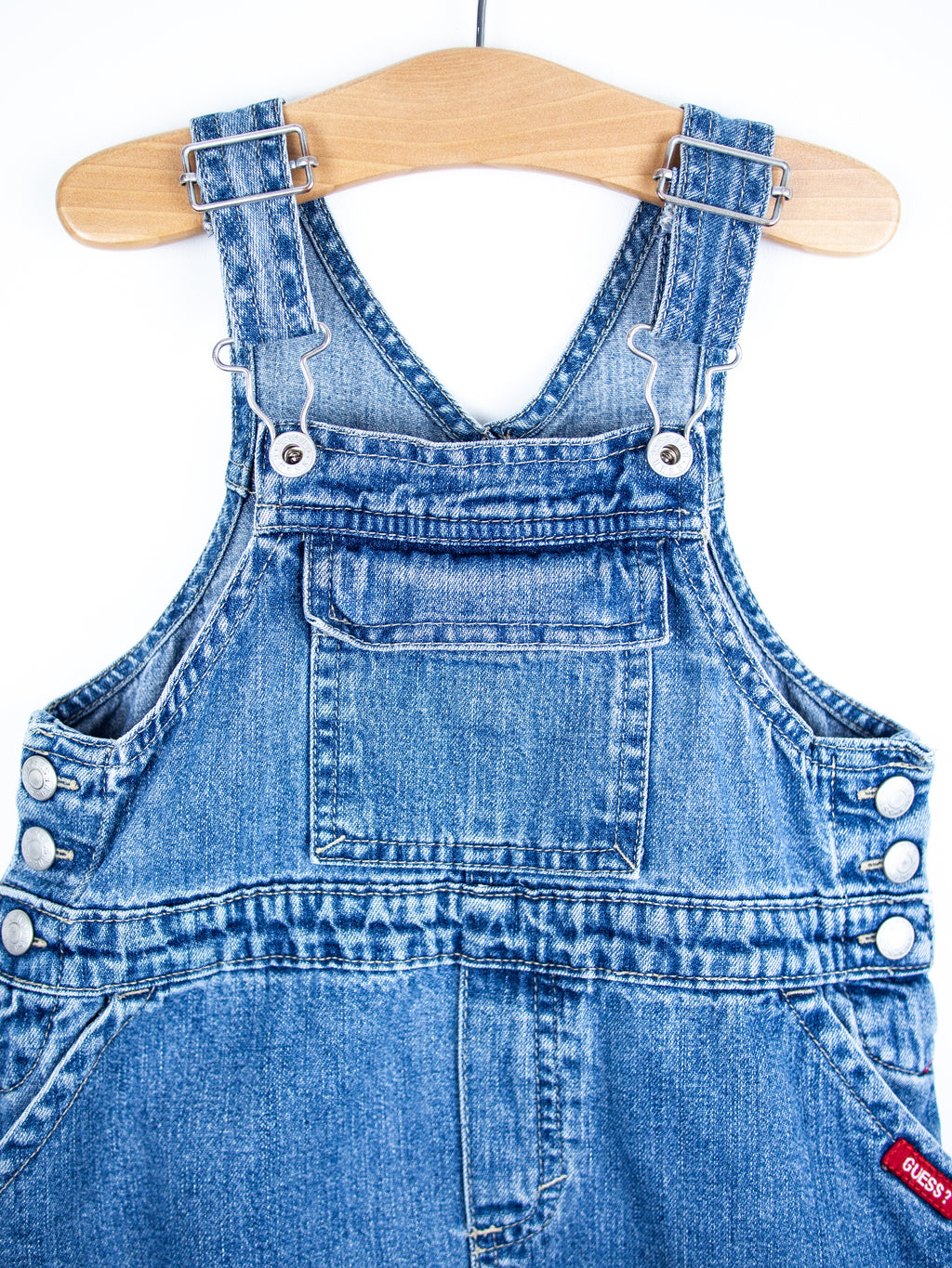 Guess Denim Dungaree Dress - Age 3T