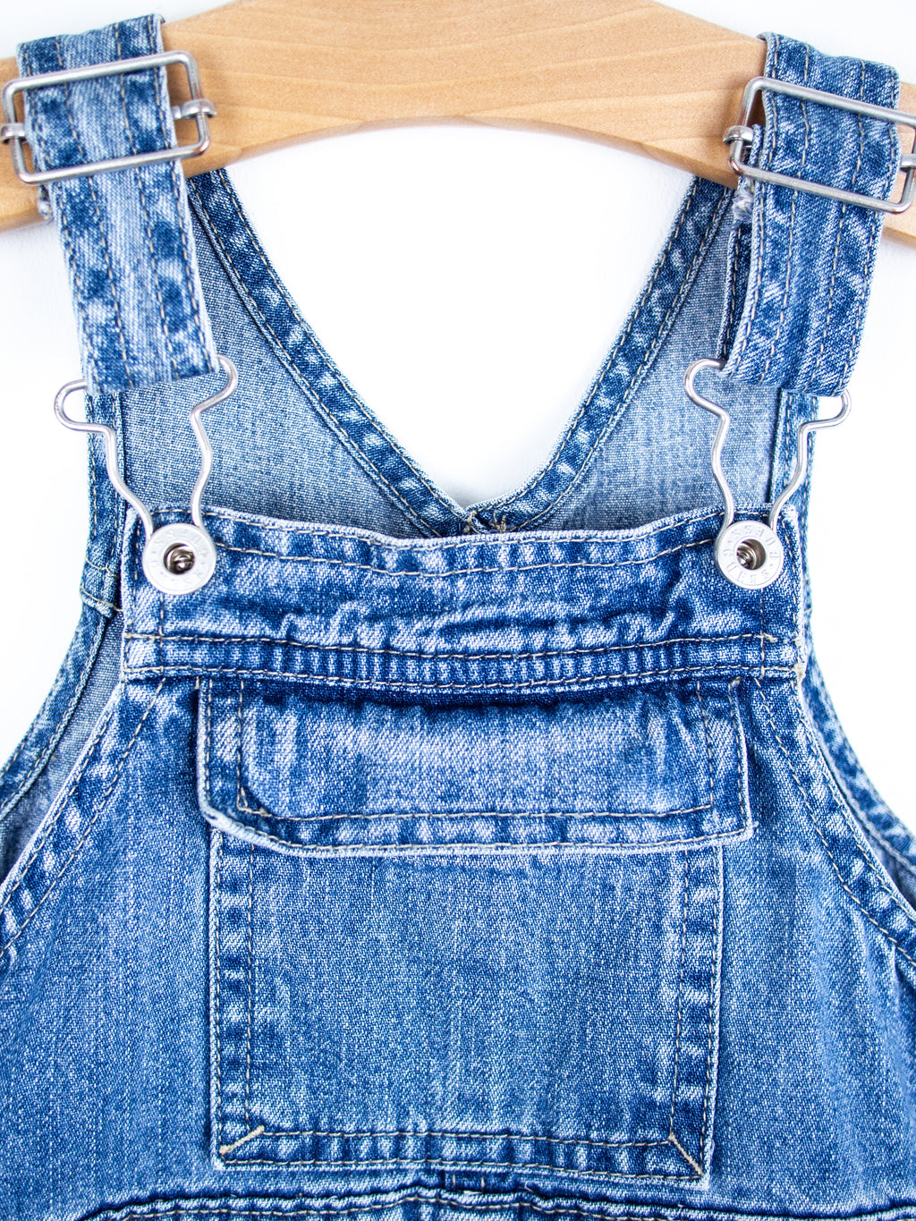 Guess Denim Dungaree Dress - Age 3T