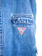 Guess Denim Dungaree Dress - Age 3T