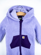 Carhartt Lavender Teddy Fleece Snowsuit