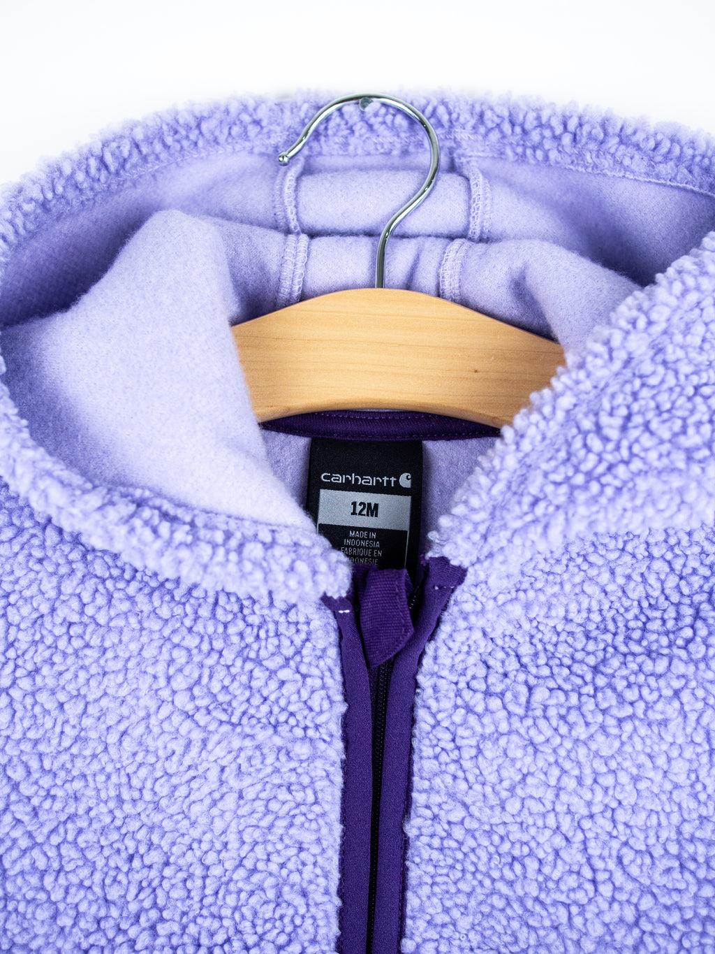 Carhartt Lavender Teddy Fleece Snowsuit