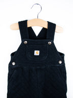 Carhartt Black Quilted Jersey Dungarees - Age 12 months