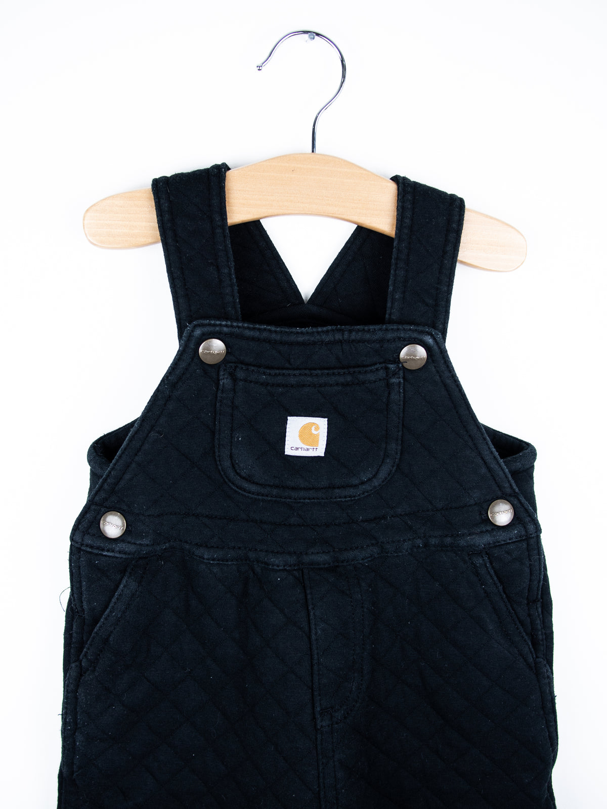 Carhartt Black Quilted Jersey Dungarees - Age 12 months