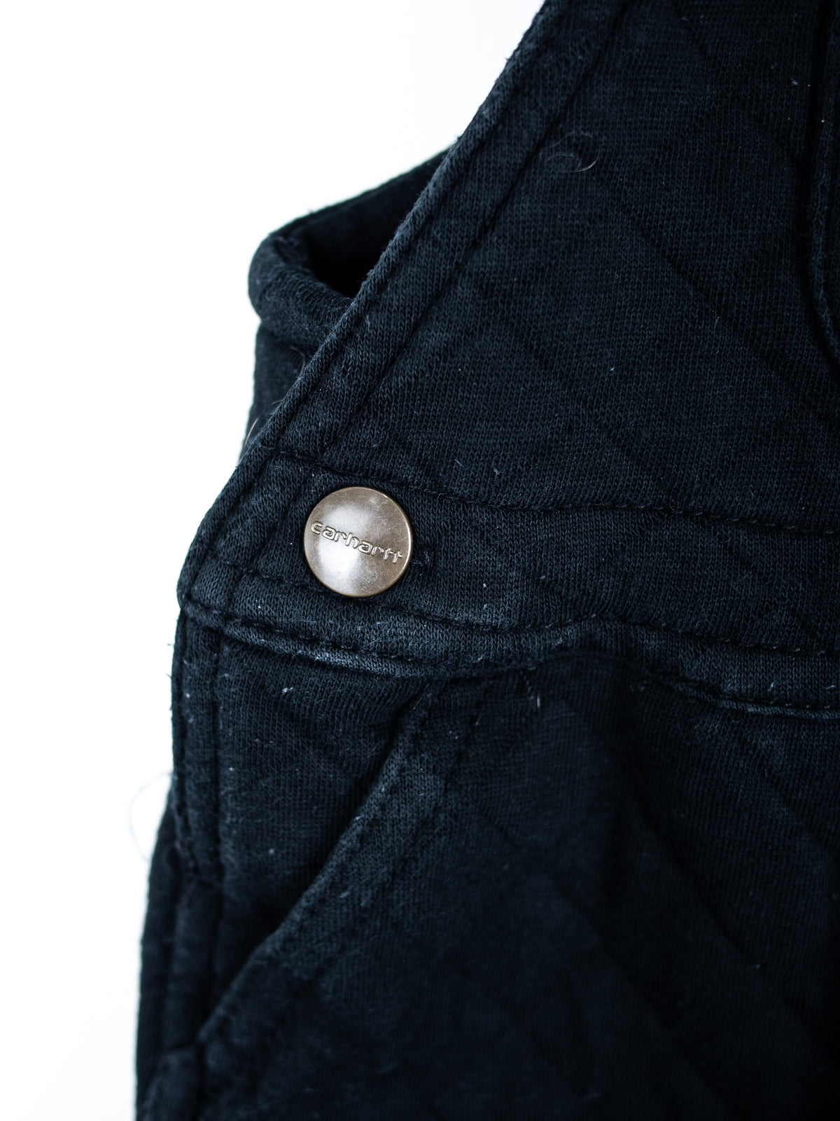 Carhartt Black Quilted Jersey Dungarees - Age 12 months