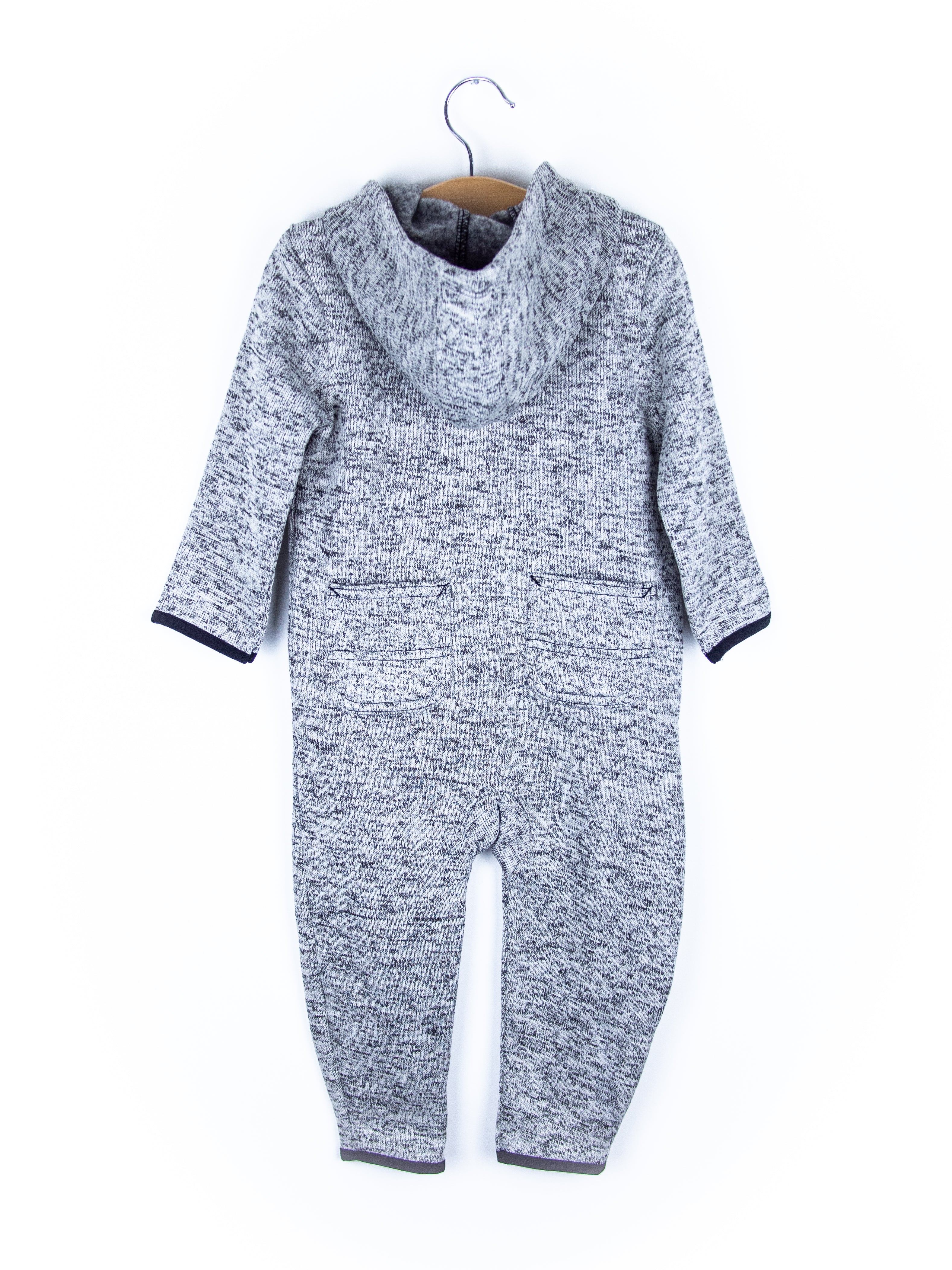 Carhartt Grey Marl Knit Snowsuit -NEW WITH TAGS - Age 18 months