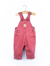 Load image into Gallery viewer, Carhartt Vintage Brick Red Dungarees - Age 12 months
