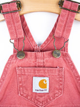 Load image into Gallery viewer, Carhartt Vintage Brick Red Dungarees - Age 12 months
