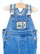 Load image into Gallery viewer, Vintage Trail Guide Denim Dungarees - Age 6 months - READ DESCRIPTION
