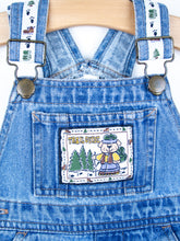 Load image into Gallery viewer, Vintage Trail Guide Denim Dungarees - Age 6 months - READ DESCRIPTION
