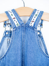 Load image into Gallery viewer, Vintage Trail Guide Denim Dungarees - Age 6 months - READ DESCRIPTION
