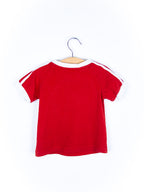 Adidas Red T-Shirt - Age 6-9 months