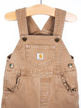 Load image into Gallery viewer, Carhartt Brown Frill Dungarees - Age 12 months
