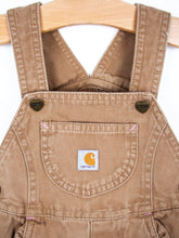 Load image into Gallery viewer, Carhartt Brown Frill Dungarees - Age 12 months
