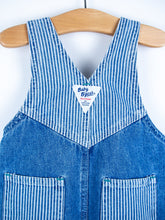 Load image into Gallery viewer, Osh Kosh &#39;Baby B&#39;Gosh&#39;  Vintage Denim &amp; Stripe Dungarees - Age 6 months
