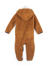 Load image into Gallery viewer, Carhartt Brown Teddy Fleece Snowsuit - Age 18-24 months
