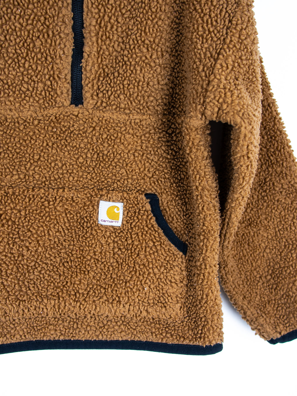 Carhartt Brown Teddy Fleece Hoody - Age 2 years