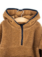 Carhartt Brown Teddy Fleece Hoody - Age 2 years