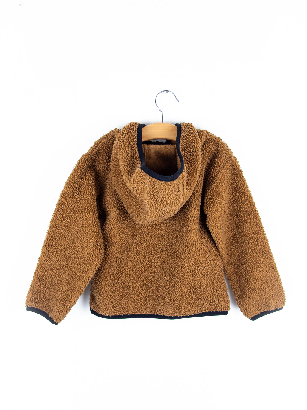 Carhartt Brown Teddy Fleece Hoody - Age 2 years