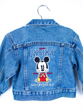 Load image into Gallery viewer, Vintage Disney Mickey Mouse Denim Jacket - Age 12 months
