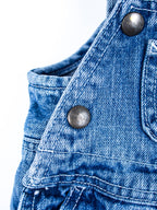 Carhartt Denim Floral Dungarees - Age 3-6 months