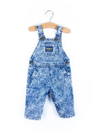 Osh Kosh Acid Wash Dungarees - Age 6 months