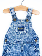 Osh Kosh Acid Wash Dungarees - Age 6 months
