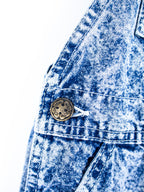 Osh Kosh Acid Wash Dungarees - Age 6 months