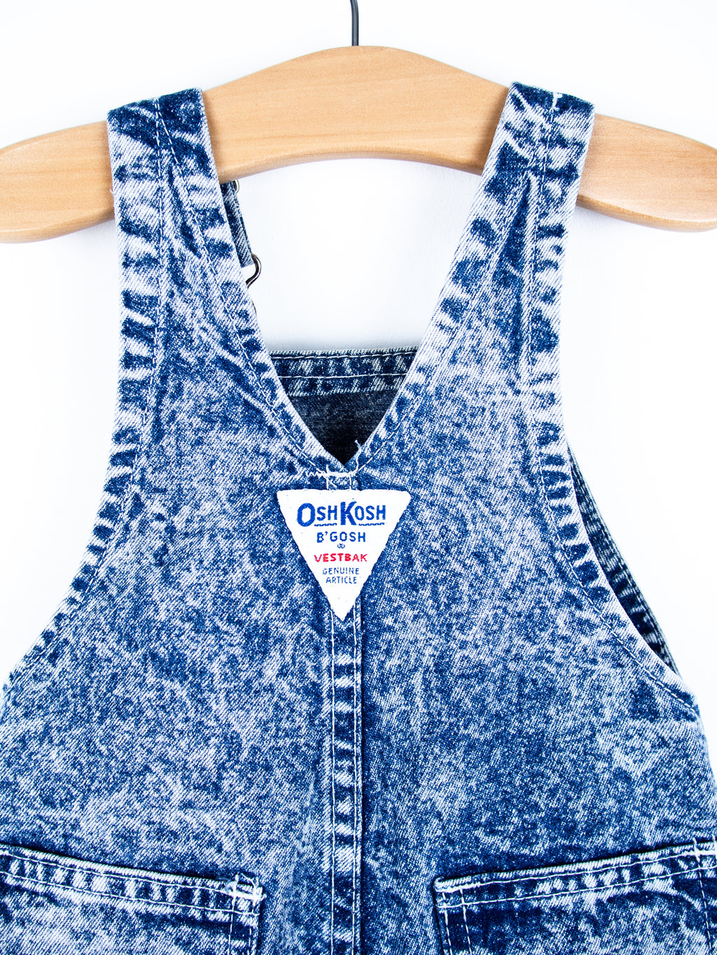 Osh Kosh Acid Wash Dungarees - Age 6 months