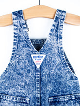Load image into Gallery viewer, Osh Kosh Acid Wash Dungarees - Age 6 months
