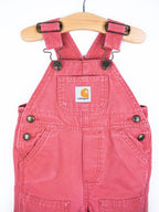 Carhartt Vintage Rare Coral Dungarees - Age 6 months