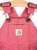 Carhartt Vintage Rare Coral Dungarees - Age 6 months