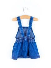 Load image into Gallery viewer, Osh Kosh Vintage Denim Dungaree Dress - Age 6-9 months

