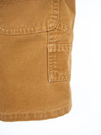 Carhartt Brown Dungaree Shorties - Age 18 months