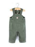 Carhartt Forest Green Cargo Dungarees