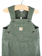 Carhartt Forest Green Cargo Dungarees