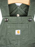 Carhartt Forest Green Cargo Dungarees