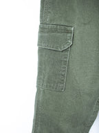 Carhartt Forest Green Cargo Dungarees