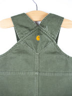 Carhartt Forest Green Cargo Dungarees