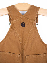 Load image into Gallery viewer, Carhartt Brown Dungaree Shorties - Age 3 months
