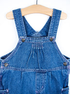 Carhartt Denim Embroidered Dungaree Shorties - Age 3-4 years